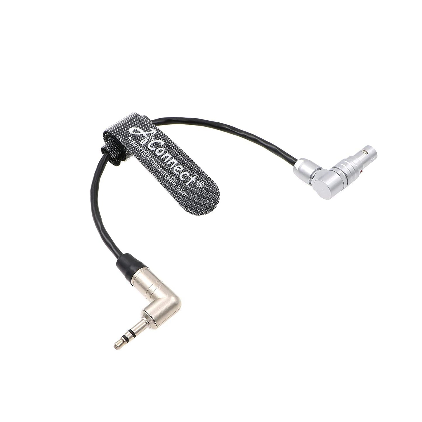 Cable-TRS-EXT-Tentacle-Timecode-Red Komodo Timecode Cable Tentacle Sync 3.5mm TRS to EXT 9 Pin Male Rotatable L-Shaped