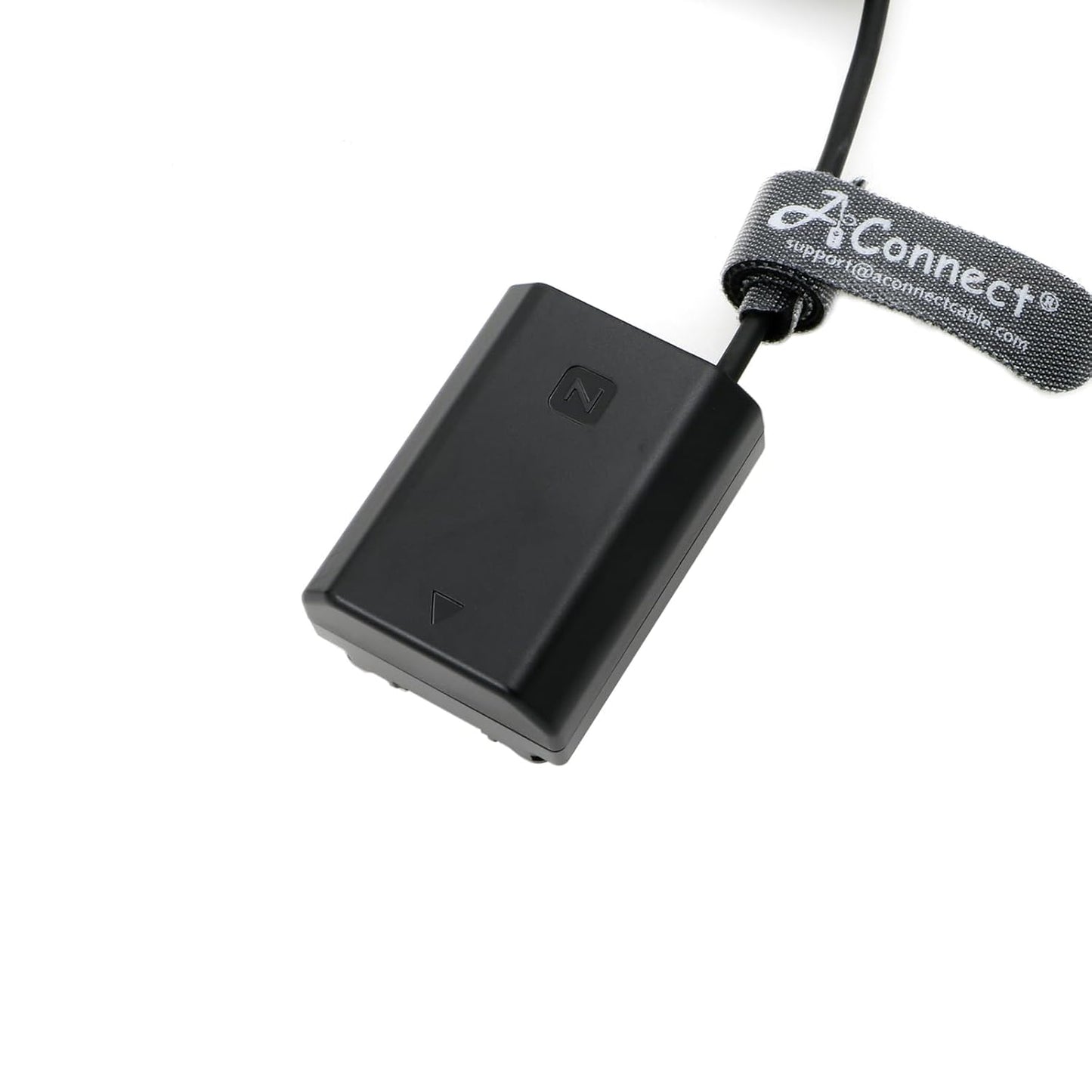NP-FZ100 Dummy Battery to D-tap Power Coiled Cable for Sony A9 A7III A7RIII A7SIII A7IV A7M4 A6600 FX3 Camera