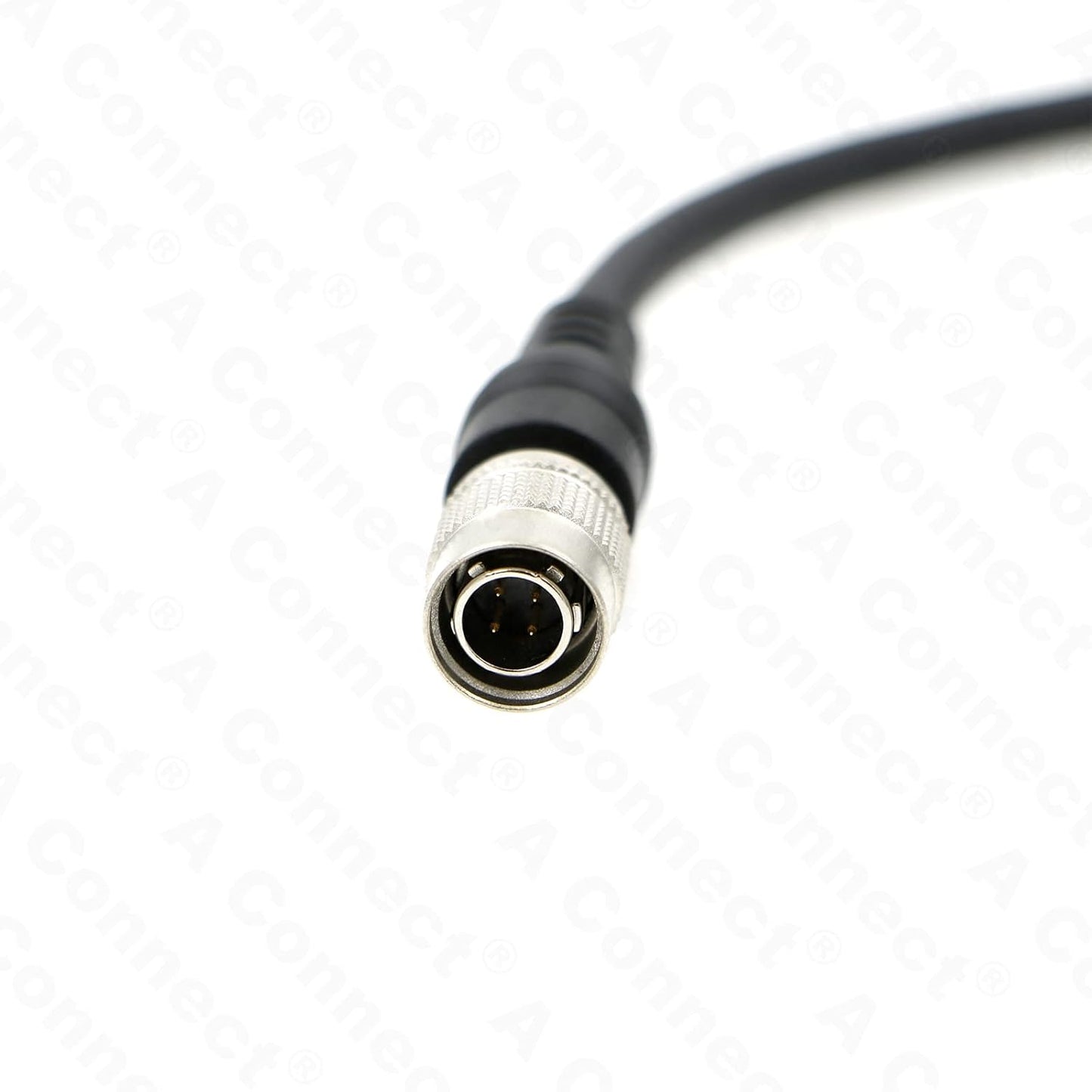 4 Pin Hirose Male to 12 Pin Hirose Female Power Cable for Sony F55 F5 Camera, Fujinon Nikon Canon Mount Lens 78.7Inches/2m
