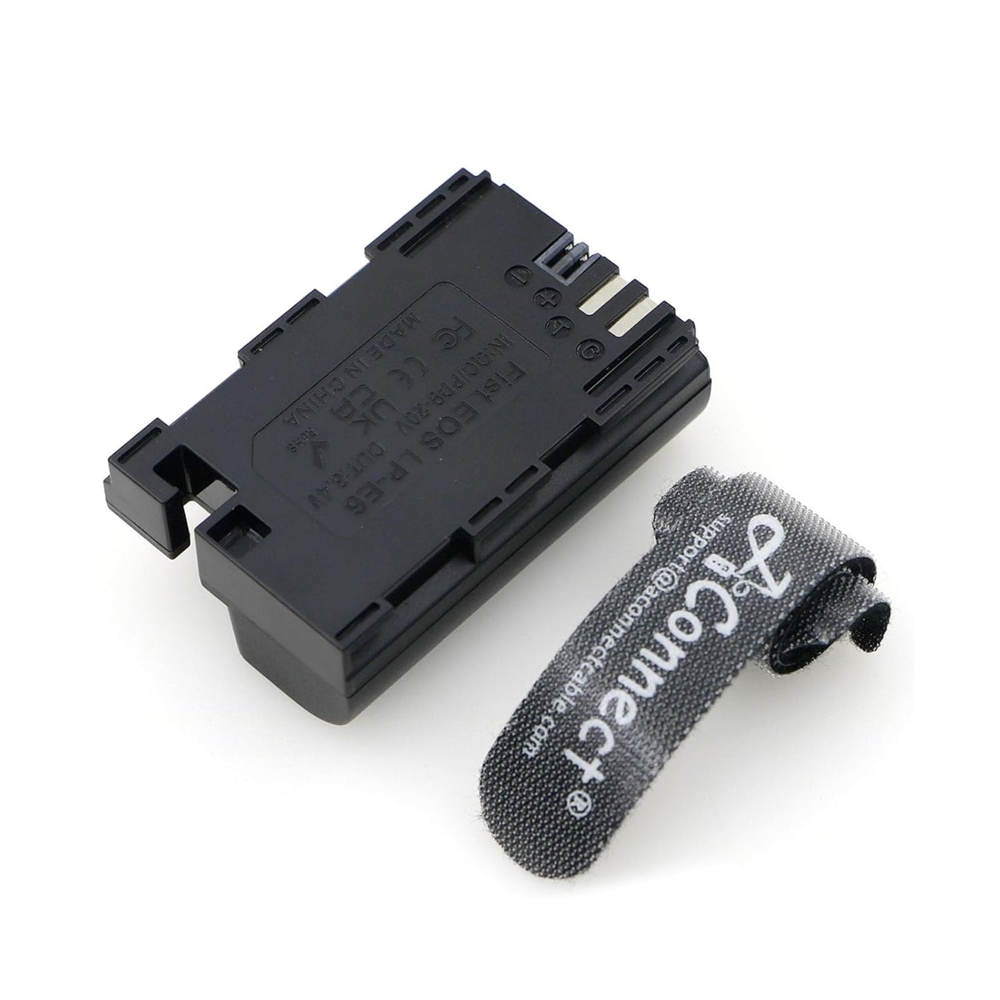 PD USB C Type C to LP-E6 Dummy Battery Power Cable for Canon EOS5D MarkIV/5D Markll5DS/5DSR/5DMarkIl/6DMarkIl/EOS6D/7DMark11/7D/EOS60D/60Da/70D/80D/90D/EOS-R/EOS R5/EOS R6 Cameras