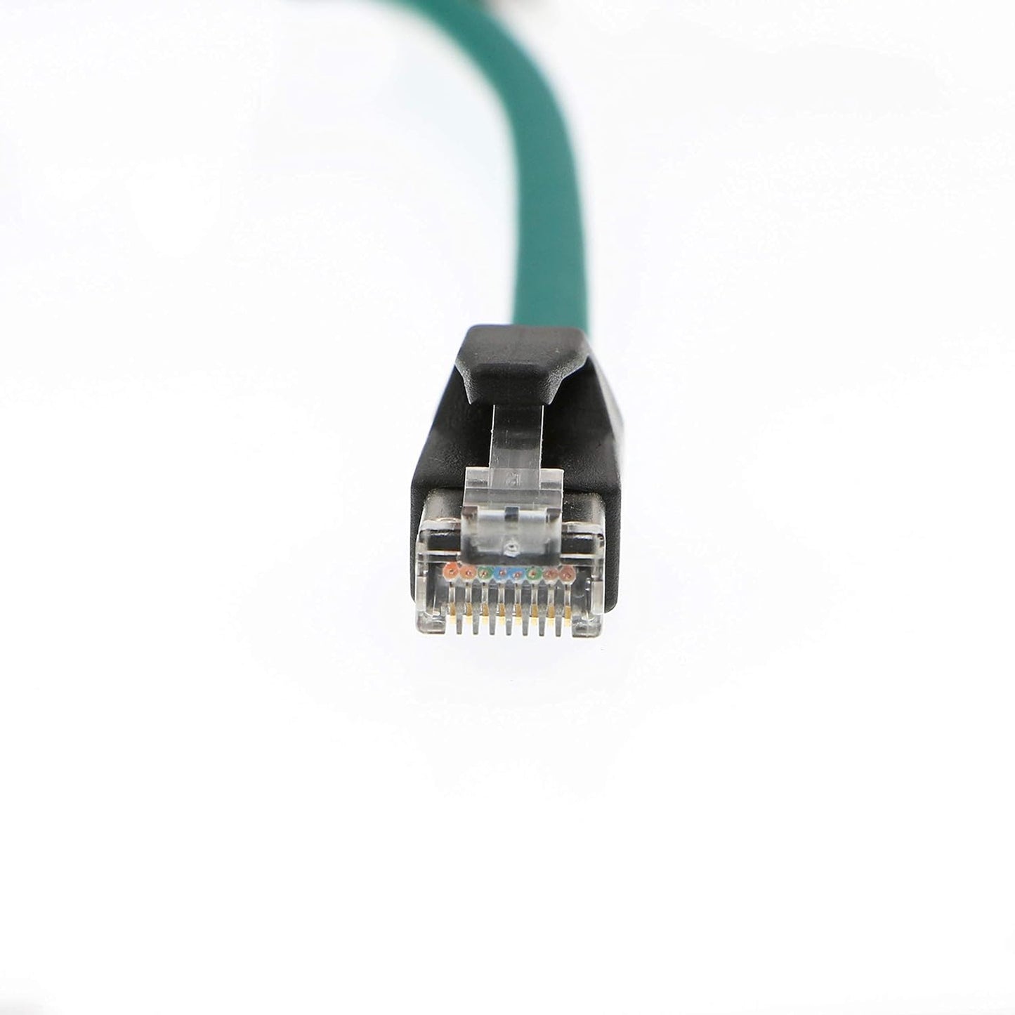 AConnect M12 8 Position X-Code to RJ45 Ethernet Network Cable for Cognex in Sight Industrial Camera Shielded Cord High Flexible Waterproof 16Ft 5M