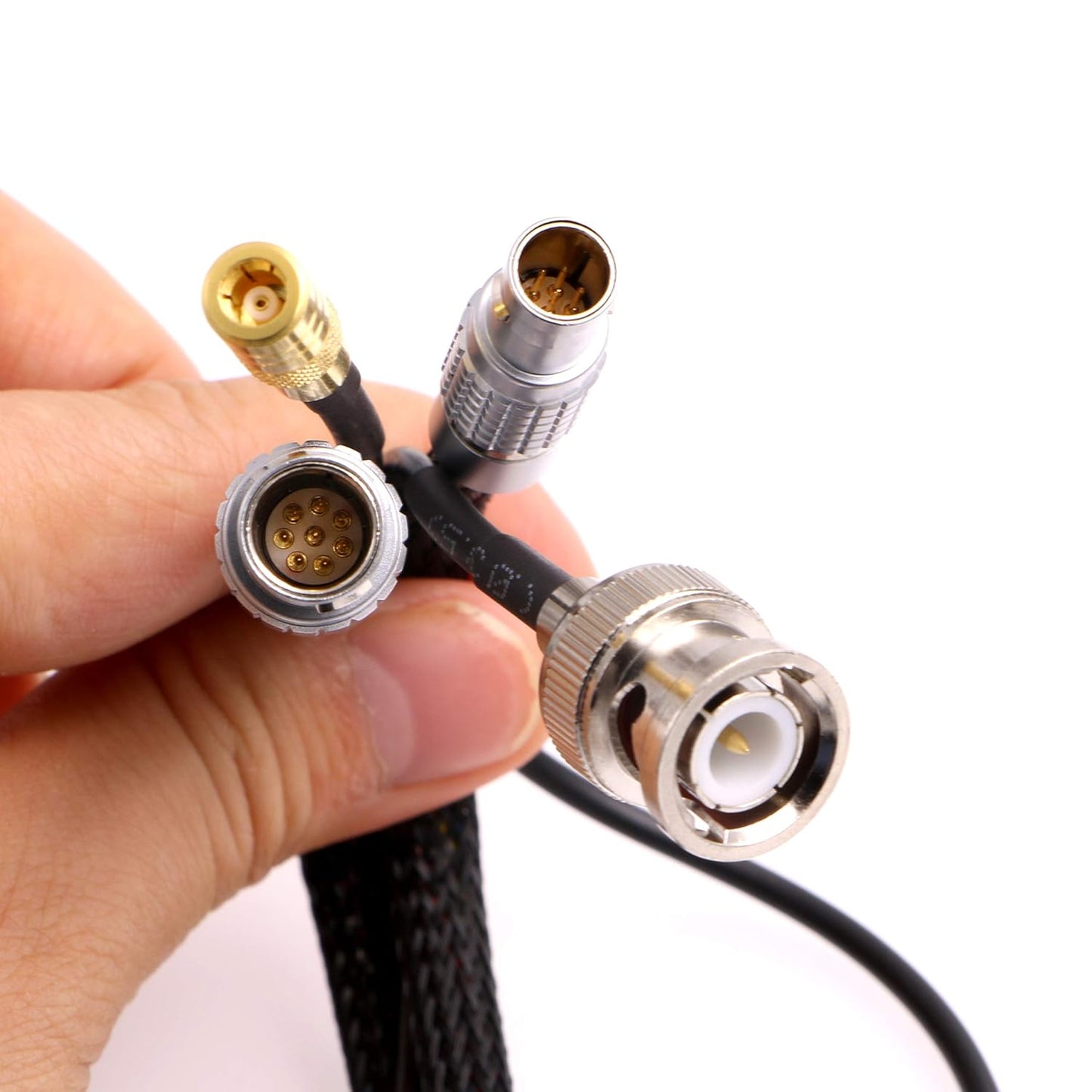 Main Cable with BNC-SMB Cable for ARRI Trinity Joystick BNC Male to SMB Female and 1B 8 Pin to 0B 7 Pin Cable Kit K2.0014805 43in/110cm