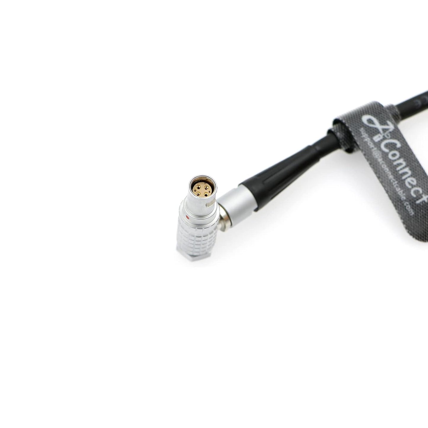 6 Pin Male to Right Angle 6 Pin Female Power Extension Cable for DJI Ronin-2, RED Scarlet & Epic Camera 19.7Inches/50cm