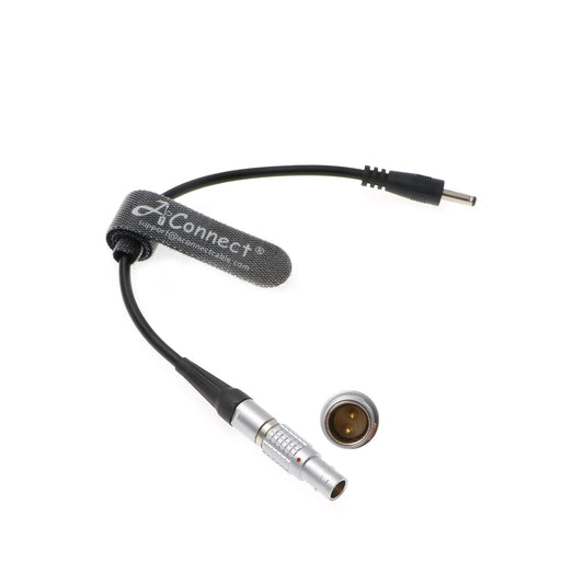 2-Pin-Male to DC Plug 1.35 3.5 Power-Cable for Teradek-Bolt-500|LT-XT-Battery-Plate 9 inches