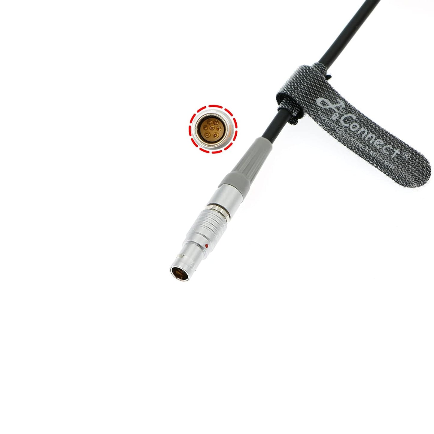 RS Cable for ARRI Cforce RF Motor CAM 7 Pin to LBUS 4 Pin Run Stop Cable for Cmotion cPRO Motor, 63cm/24.8inches
