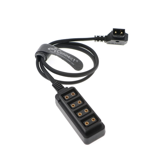 Dtap-Splitter-Extension Short Hub Dtap Male to 4 Port Dtap Female Power Cable for ARRI RED Cameras TILTA Steadicam IDX Battery