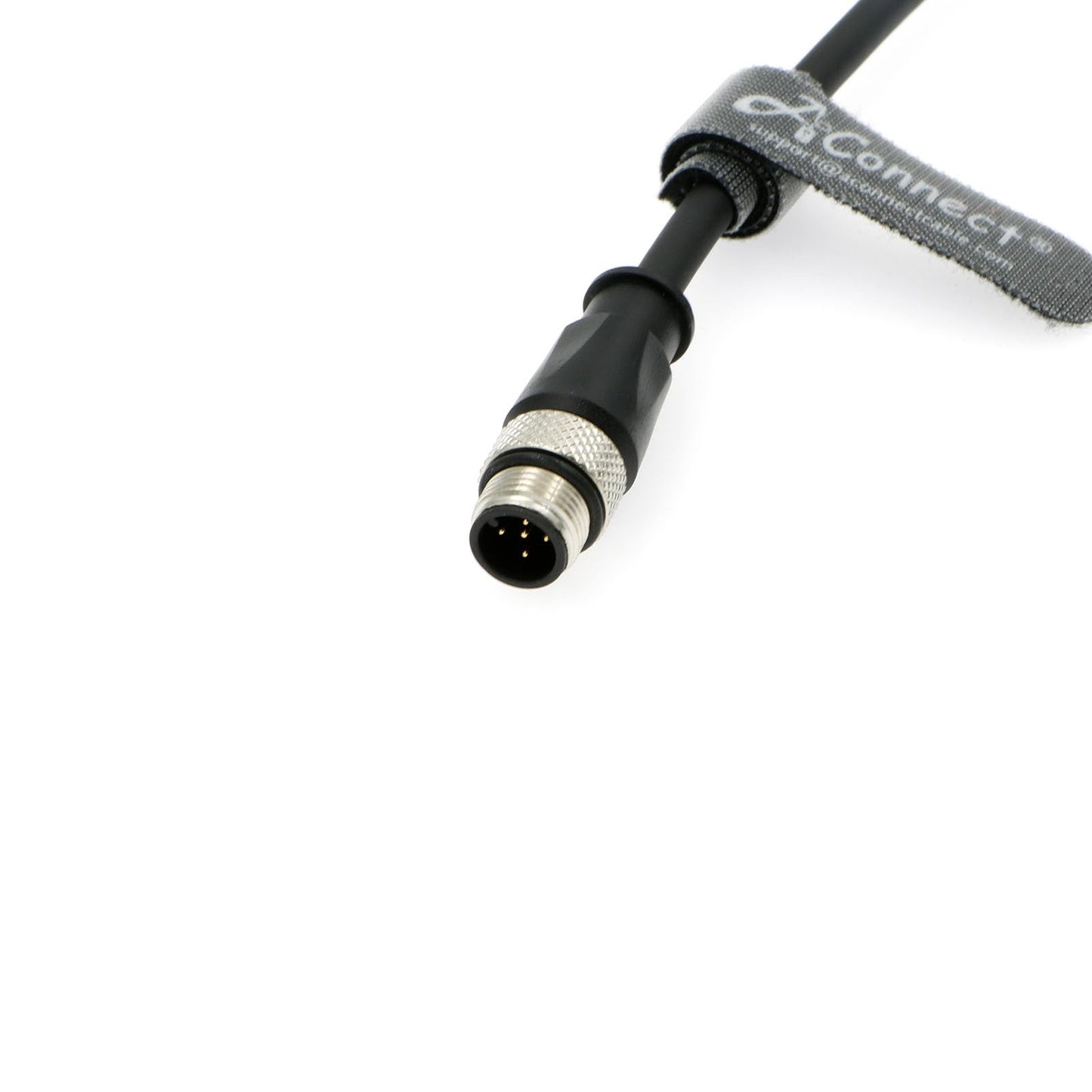 M12 5 Pin Male A-Code to 5 Pin Female A-Code Industrial Shielded Cable Aviation Sensor Connector for Device Network, Fieldbus Module 2M/6.5Ft