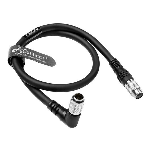 KEYENCE CB-B05LU L-Shaped Extension Cable 0.5m/1.6Ft Right Angle 20-Pin Male to Female | for LJ-X8000/V7000/XG-X Laser Profilers