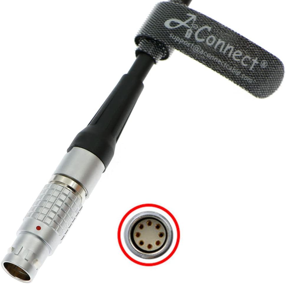 2B 10Pin Male to 2B 8Pin Female Power Cable for Ronin 2 to ARRI Alexa 35| Amira Alexa Mini| Alexa Mini LF, 24V 1.2M