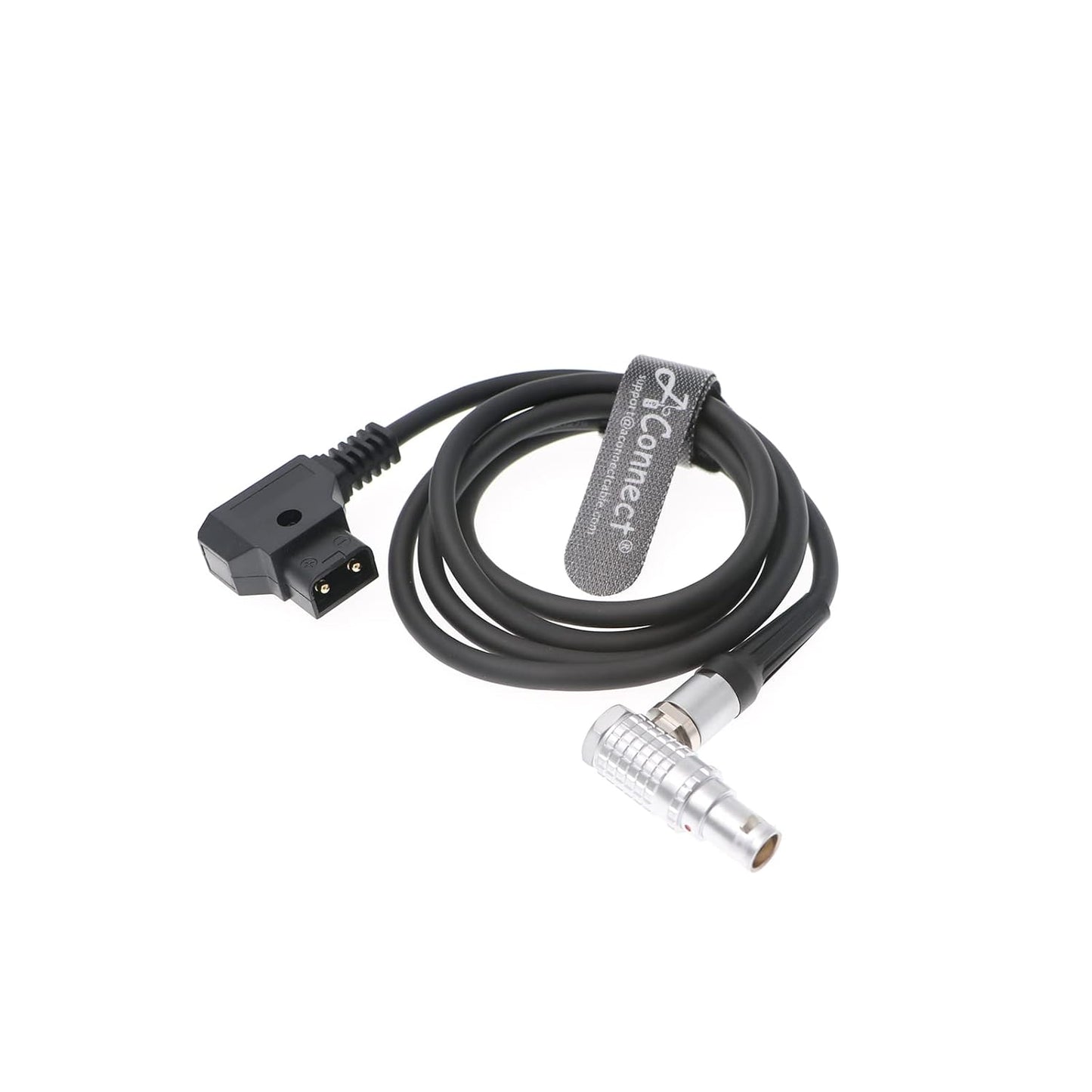 Red Scarlet-Epic-Cable-Dtap-Flexible D Tap to Right Angle 1B 6 Pin Female Power Cable for Red Scarlet|Epic 3.3Ft|1M
