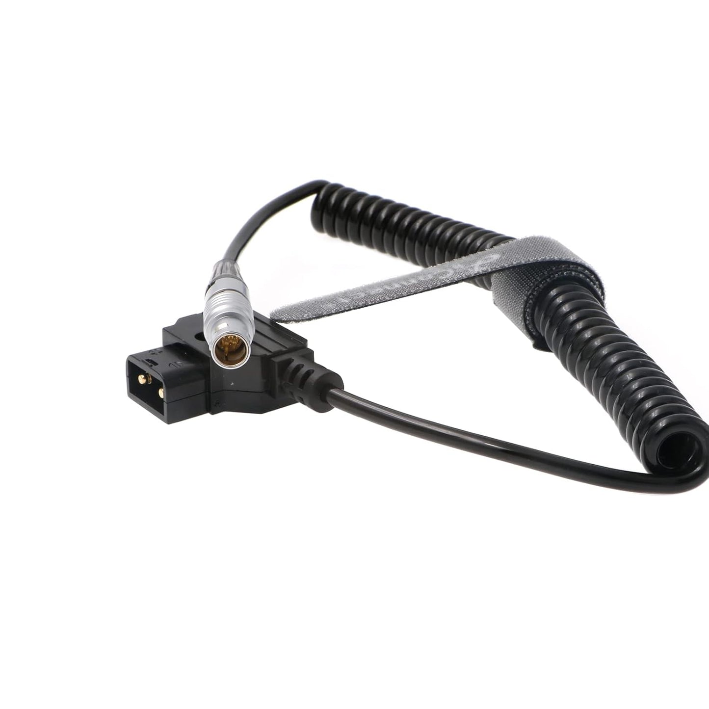 CAM 7 Pin Male to D-tap Coiled Cable