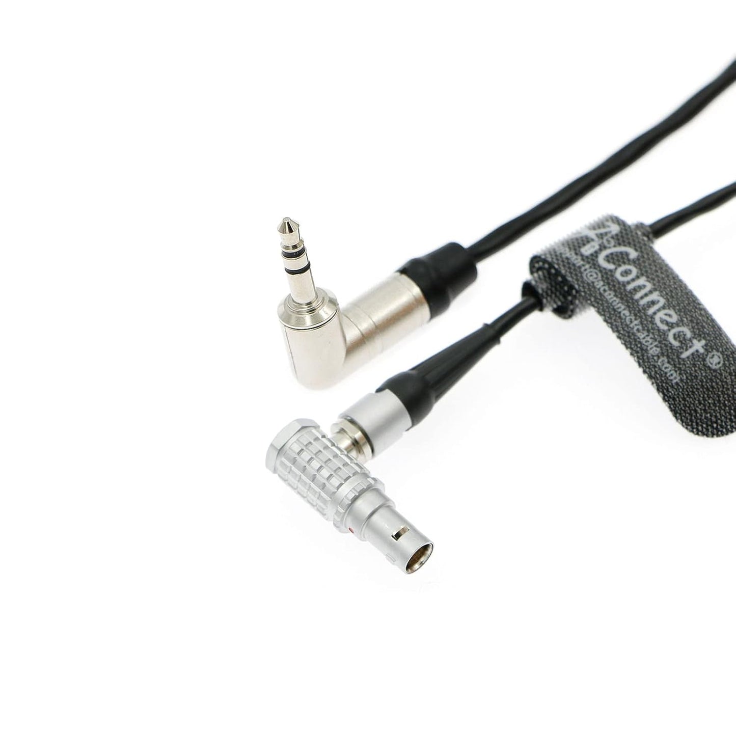 Cable-TRS-EXT-Tentacle-Timecode-Red Komodo Timecode Cable Tentacle Sync 3.5mm TRS to Right Angle EXT 9 Pin Male