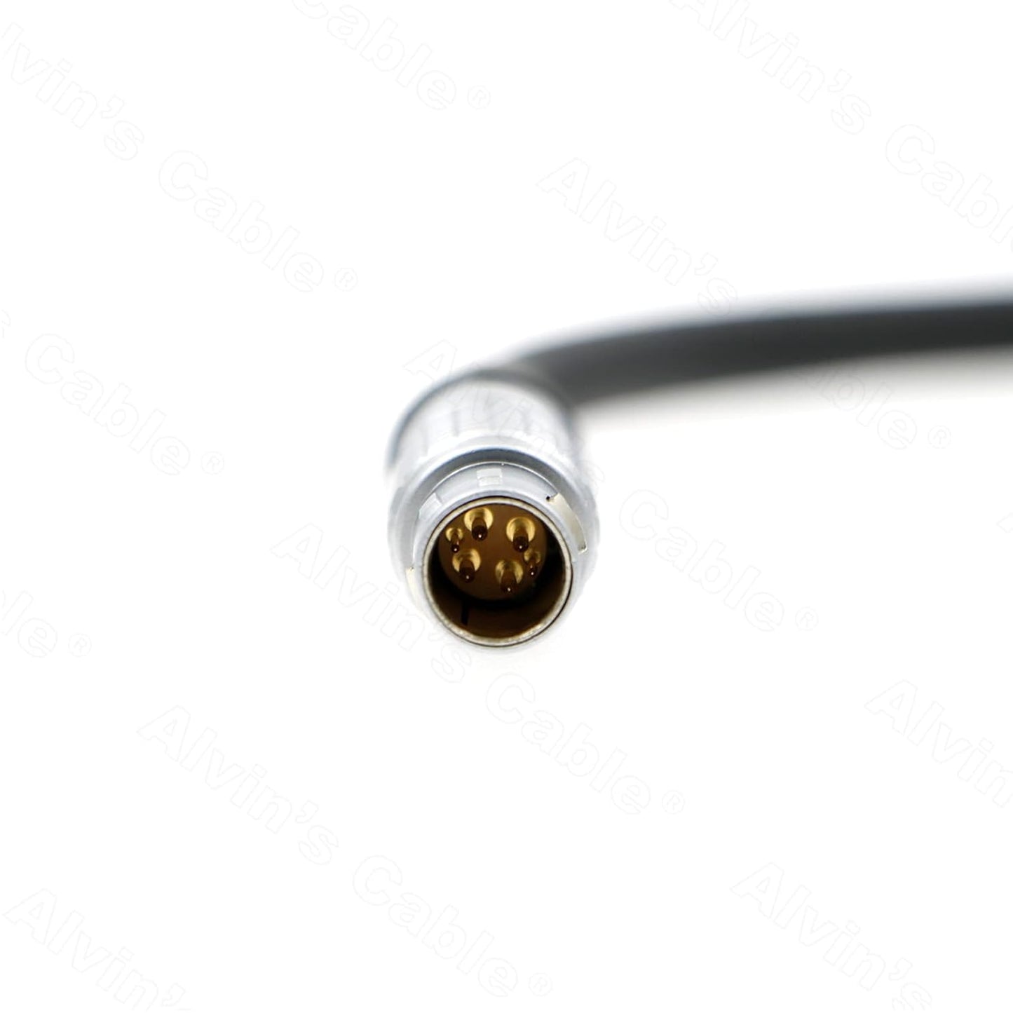 6 Pin Male to Right Angle 6 Pin Female Power Extension Cable for DJI Ronin-2, RED Scarlet & Epic Camera 19.7Inches/50cm