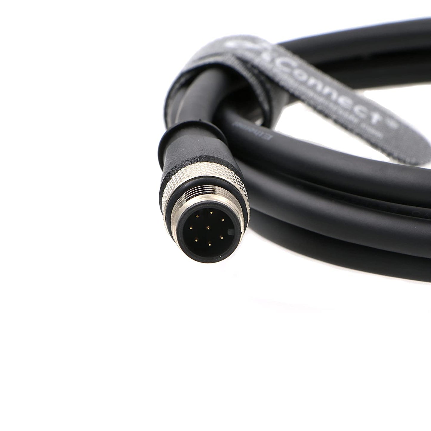 M12-A-Code-RJ45-Ethernet-Cable for Cognex DM300 M12 8-Pin A-Code Male to RJ45 for Industrial Camera 6.6Ft|2M