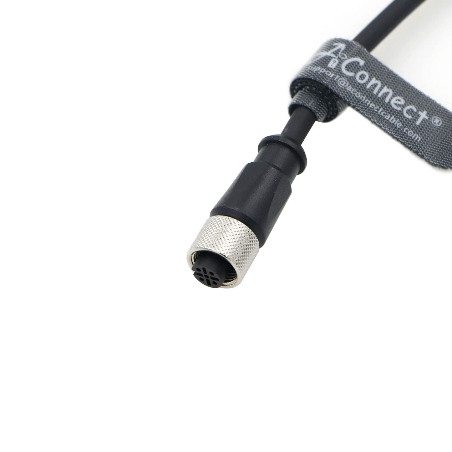 M12 5 Pin Male A-Code to 5 Pin Female A-Code Industrial Shielded Cable Aviation Sensor Connector for Device Network, Fieldbus Module 2M/6.5Ft