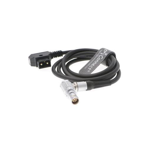 Red Scarlet-Epic-Cable-Dtap-Flexible D Tap to Right Angle 1B 6 Pin Female Power Cable for Red Scarlet|Epic 3.3Ft|1M