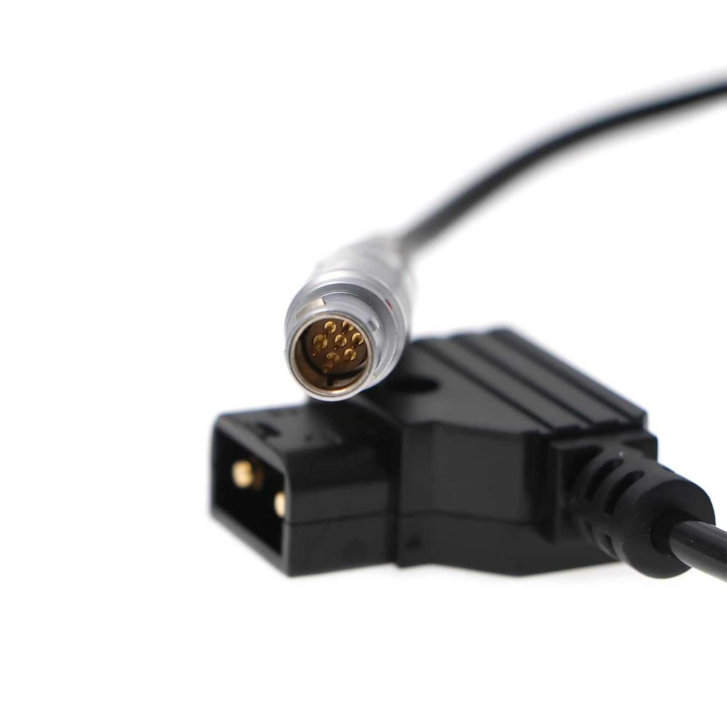 CAM 7 Pin Male to D-tap Coiled Cable
