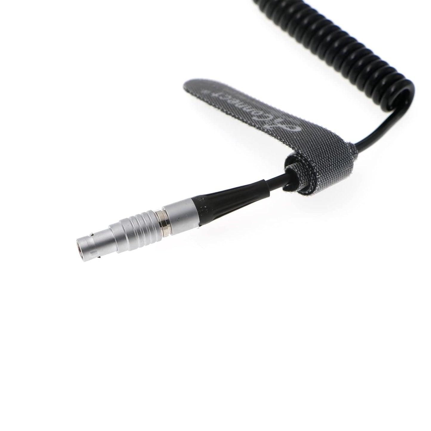 CAM 7 Pin Male to D-tap Coiled Cable
