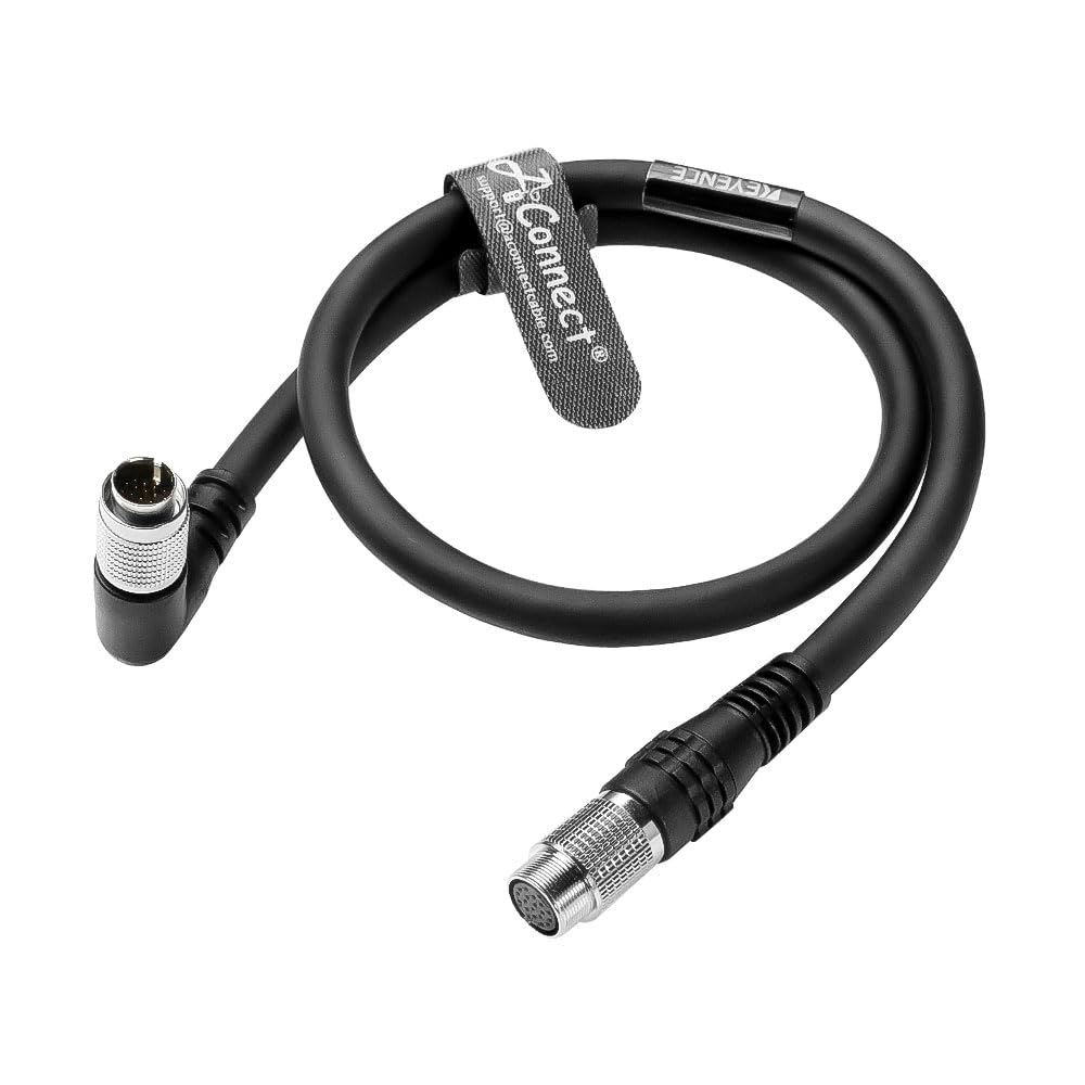 KEYENCE CB-B05LU L-Shaped Extension Cable 0.5m/1.6Ft Right Angle 20-Pin Male to Female | for LJ-X8000/V7000/XG-X Laser Profilers