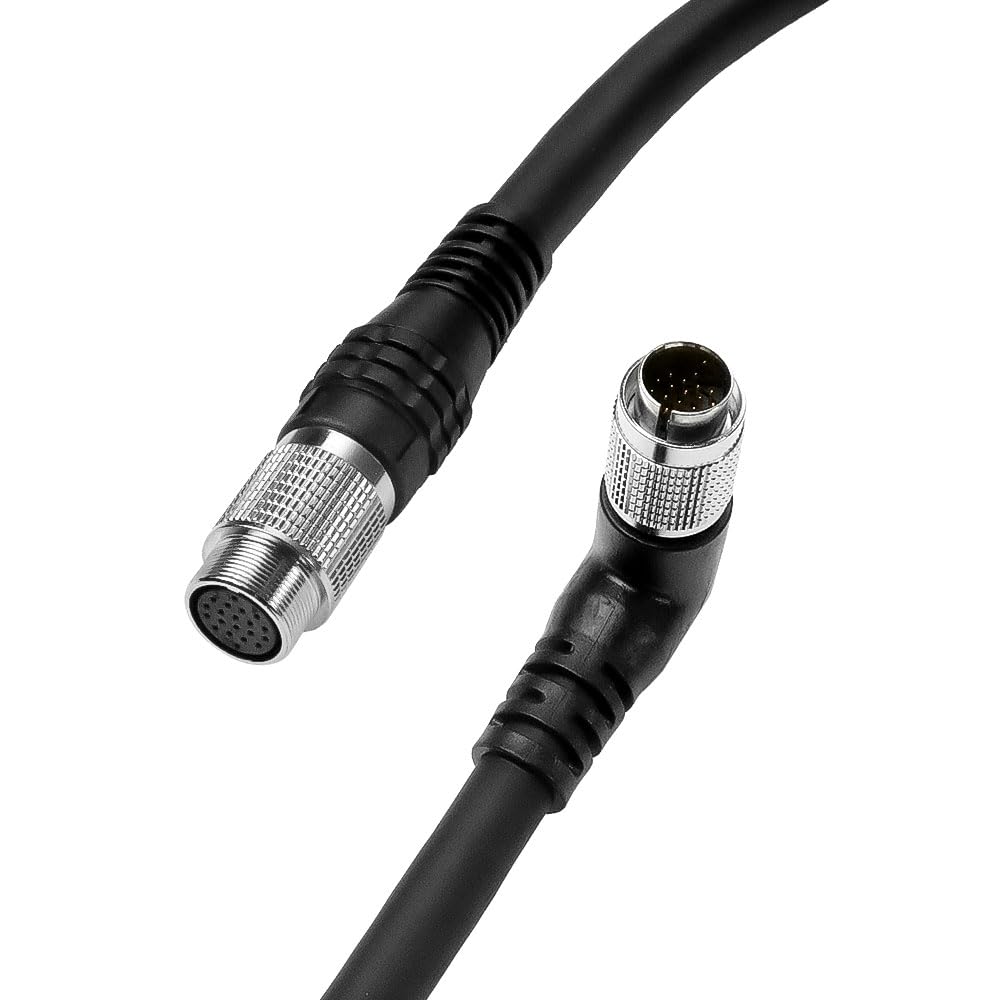 KEYENCE CB-B05LU L-Shaped Extension Cable 0.5m/1.6Ft Right Angle 20-Pin Male to Female | for LJ-X8000/V7000/XG-X Laser Profilers