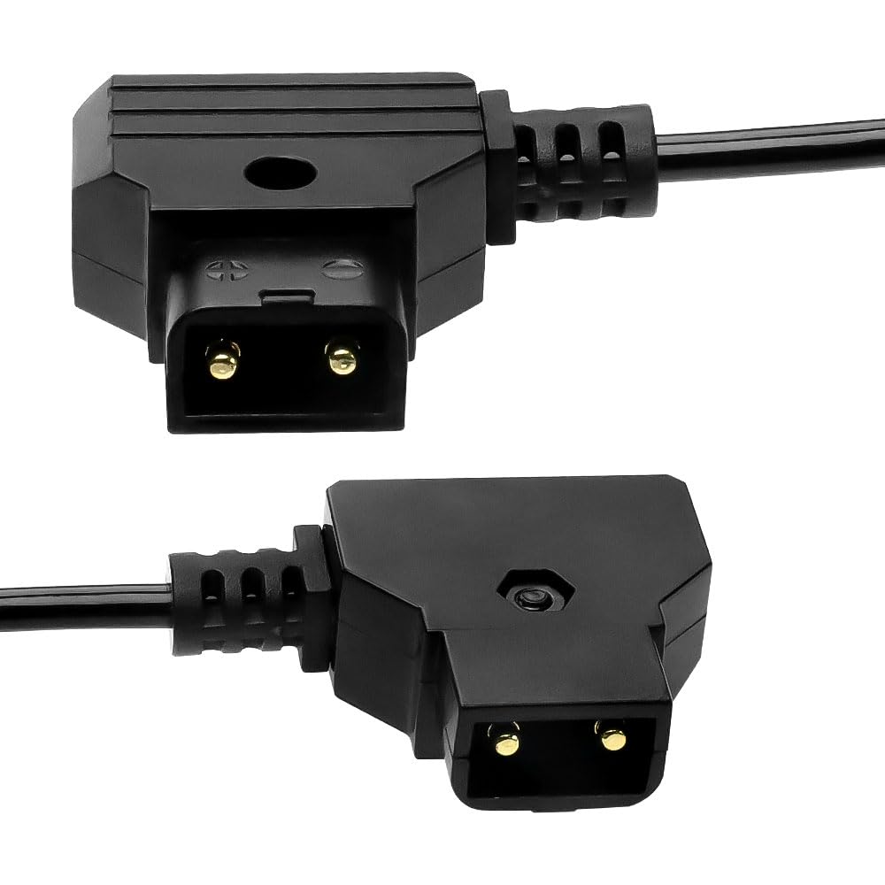 D-Tap to Right Angle 7 Pin Male Power Coiled Cable, for Tilta Nucleus-M/MII Motor Daisy Chain | Camera/V-Mount Battery Powered | Compatible DJI RS, ARRI Rosette