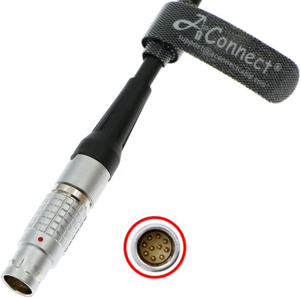 2B 10Pin Male to 2B 8Pin Female Power Cable for Ronin 2 to ARRI Alexa 35| Amira Alexa Mini| Alexa Mini LF, 24V 1.2M