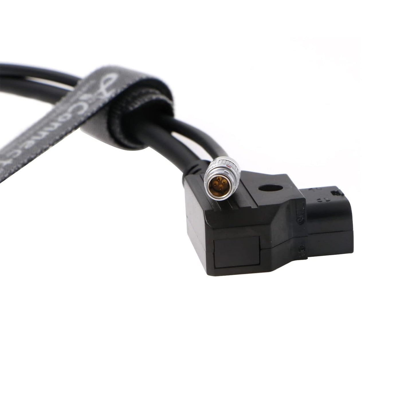 CAM-7Pin-RED-Dtap-Cable for RED Epic DSMC1| DSMC2 CAM 7 Pin to 00B 4 Pin + Dtap Male 50CM