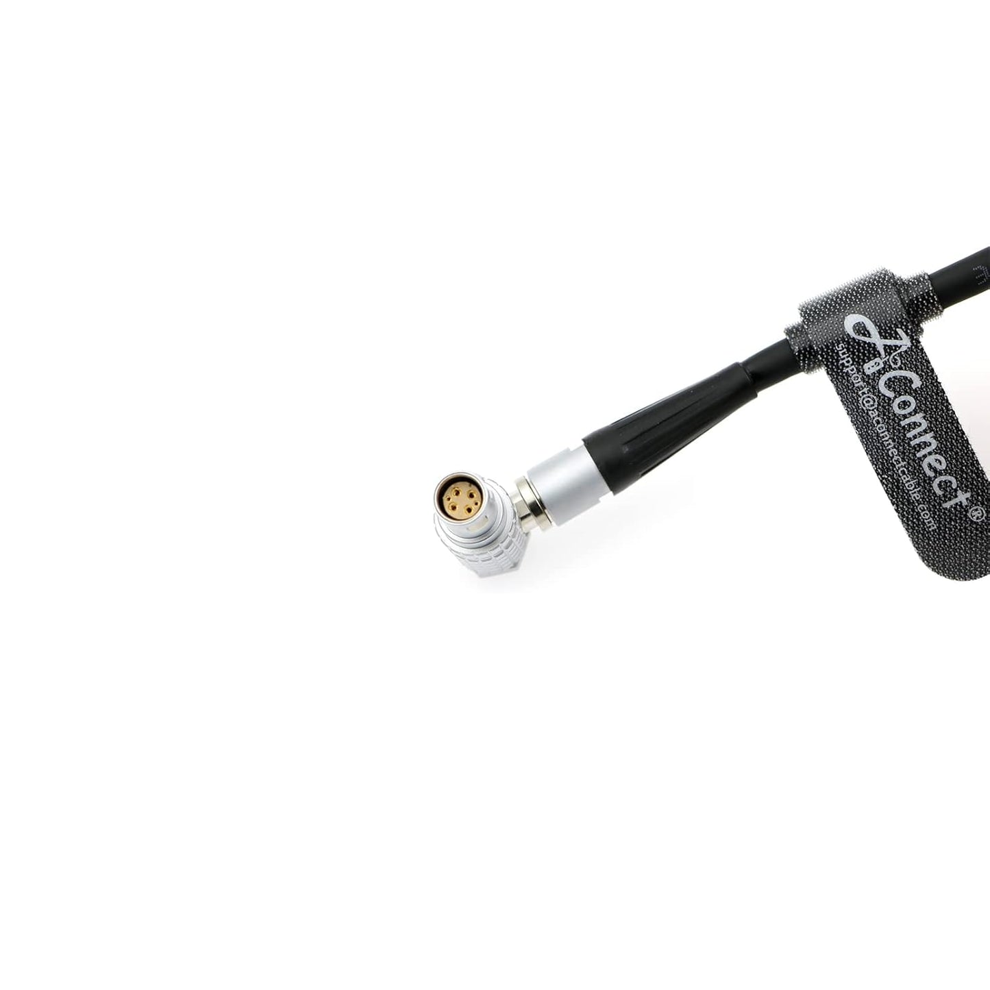 6 Pin Male to Right Angle 6 Pin Female Power Extension Cable for DJI Ronin-2, RED Scarlet & Epic Camera 19.7Inches/50cm