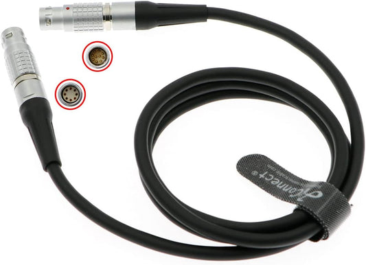 2B 10Pin Male to 2B 8Pin Female Power Cable for Ronin 2 to ARRI Alexa 35| Amira Alexa Mini| Alexa Mini LF, 24V 1.2M