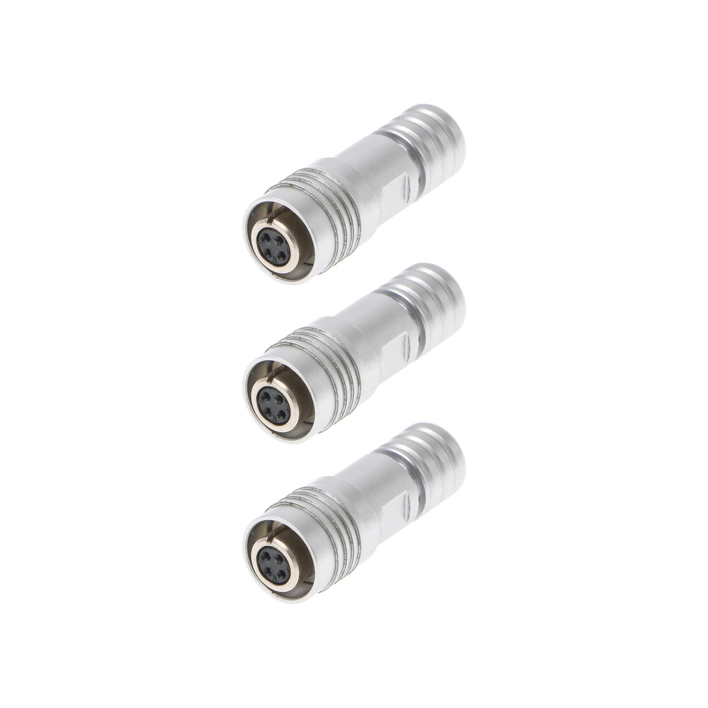 4-Pin-Female for Z-CAM Push-Pull Aviation-Connector for ZCAM-E2-S6| E2-F6| E2-F8 Camera Waterproof AConnect 3pcs