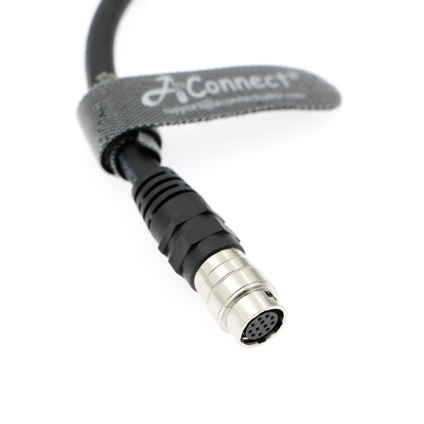 4 Pin Hirose Male to 12 Pin Hirose Female Power Cable for Sony F55 F5 Camera, Fujinon Nikon Canon Mount Lens 78.7Inches/2m
