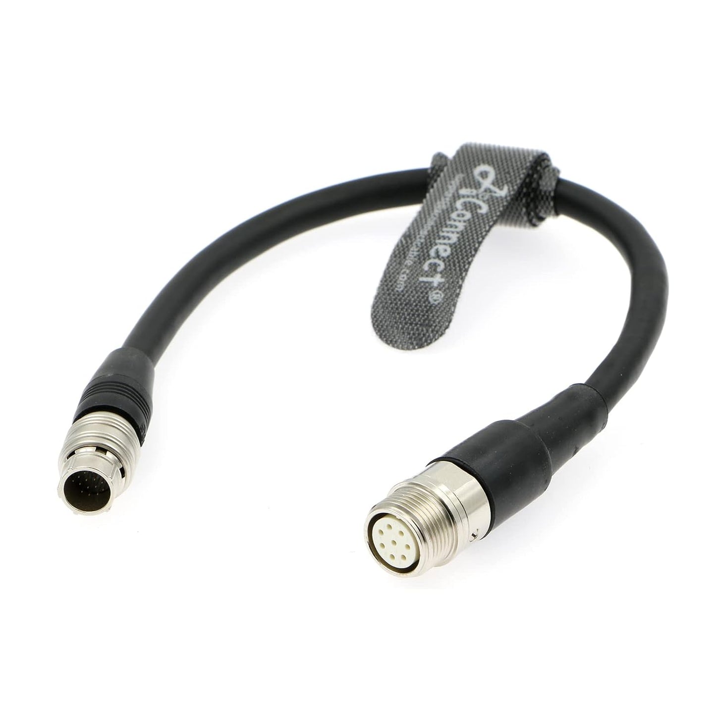 Hirose 20 Pin Male to 8 Pin Female Control Cable for Canon Zoom Servo Controller Adapter Cable 20CM/7.8Inches
