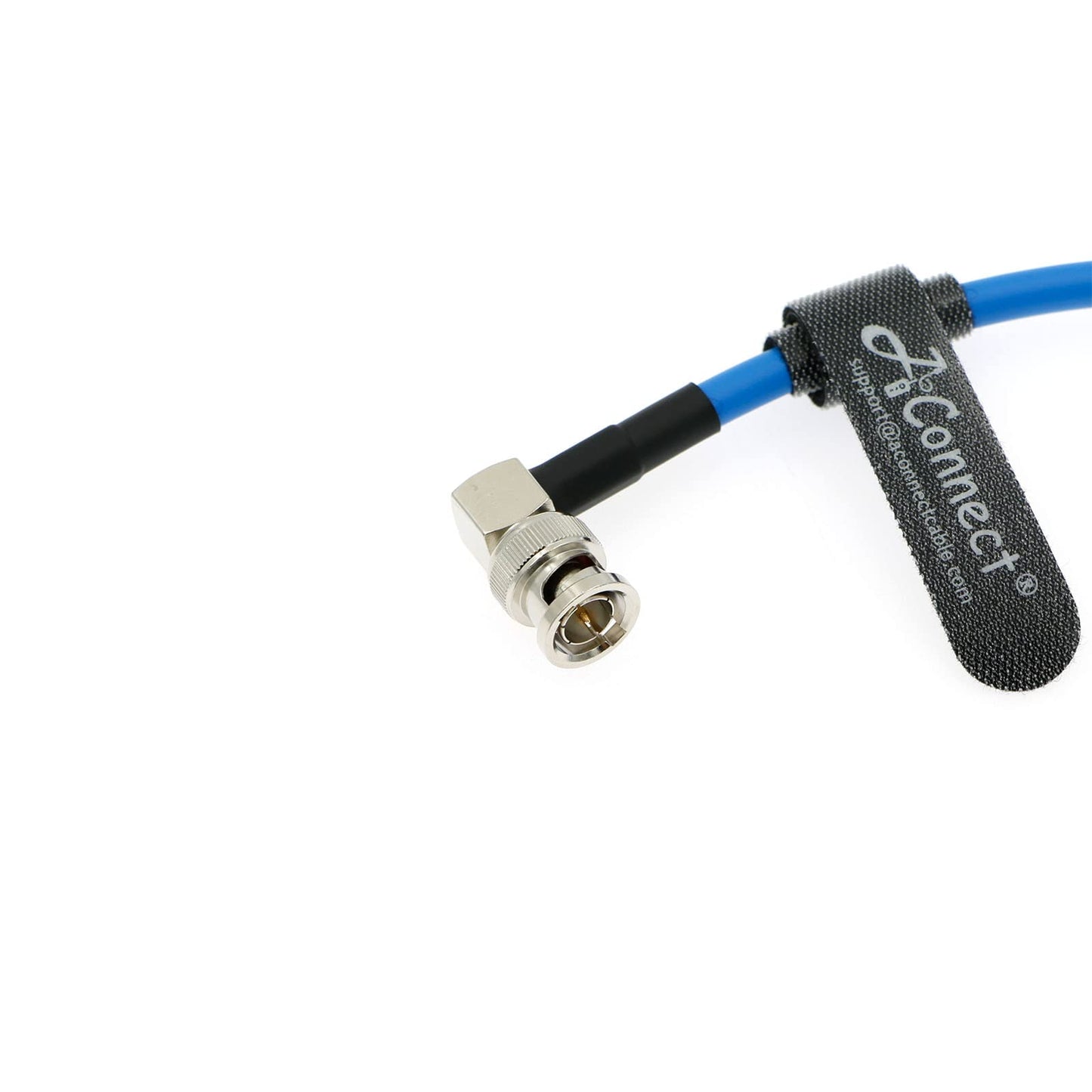 SDI-Protector-Cable for RED-Komodo Galvanic-Isolators BNC Male to Right-Angle BNC Female Power Cord 8inch Black