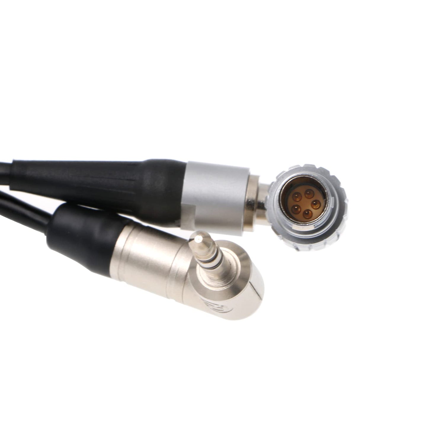 Timecode-Cable for Tentacle-Sync Sound-Devices Timecode Send from 3.5mm TRS to Right Angle 0B 5 Pin Male 50CM|20in