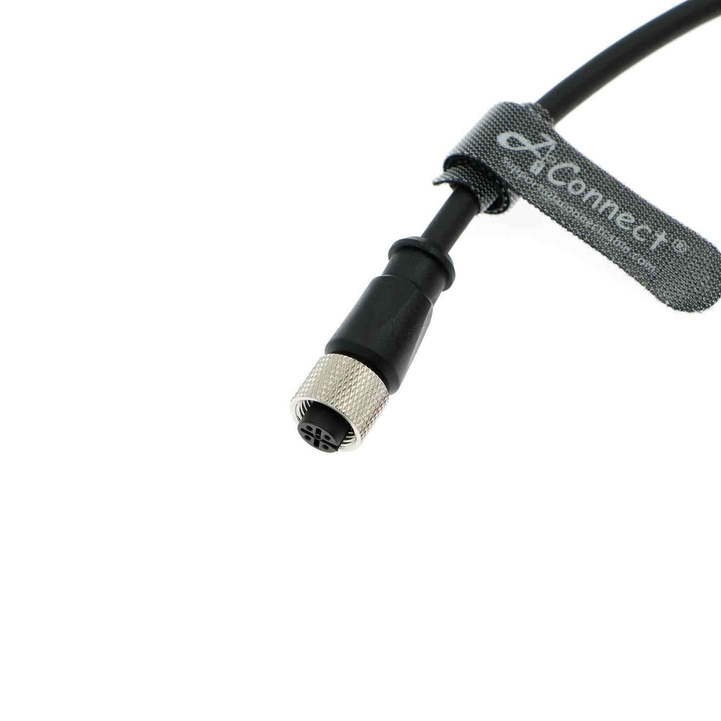 M12 5 Pin Male A-Code to 5 Pin Female A-Code Industrial Shielded Cable Aviation Sensor Connector for Device Network, Fieldbus Module 2M/6.5Ft
