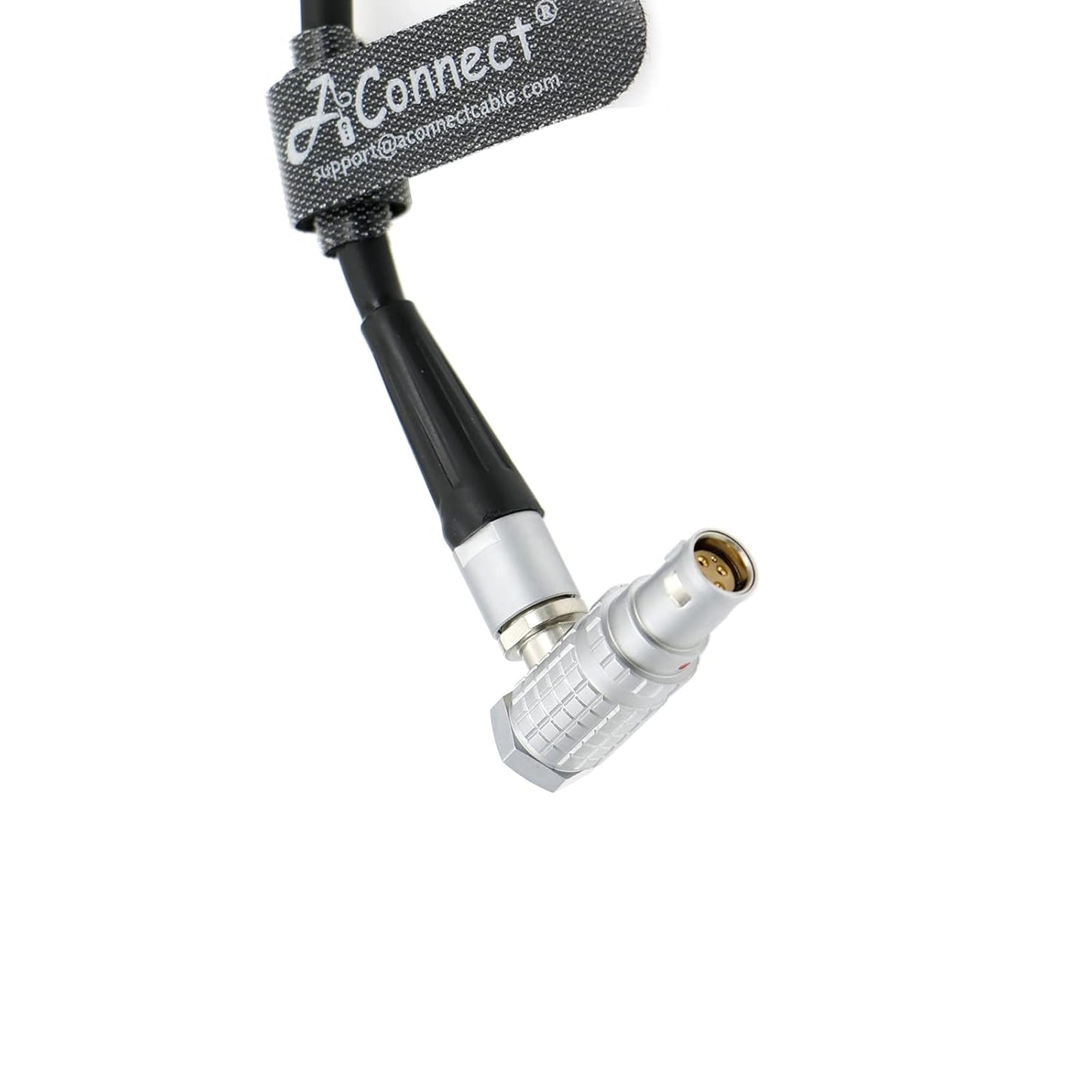 6 Pin Male to Right Angle 6 Pin Female Power Extension Cable for DJI Ronin-2, RED Scarlet & Epic Camera 19.7Inches/50cm