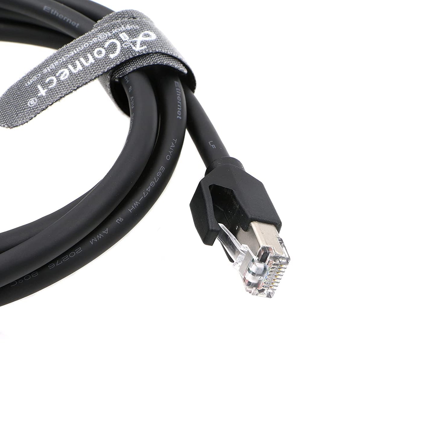 M12-A-Code-RJ45-Ethernet-Cable for Cognex DM300 M12 8-Pin A-Code Male to RJ45 for Industrial Camera 6.6Ft|2M