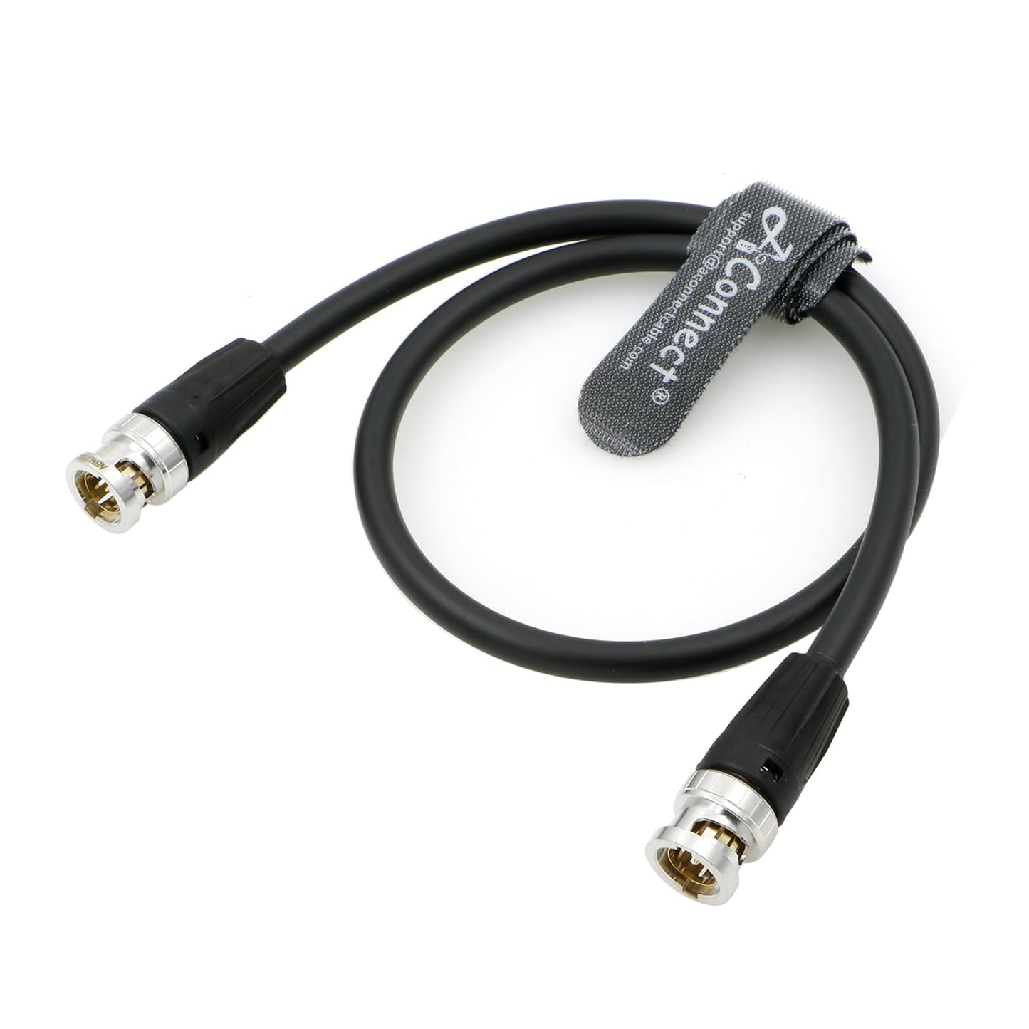 12G HD BNC SDI BNC Cable Orignial Neutrik BNC Male to Male 75 Ohm Coaxial Cable for 4K Video Camera (Black 1M)