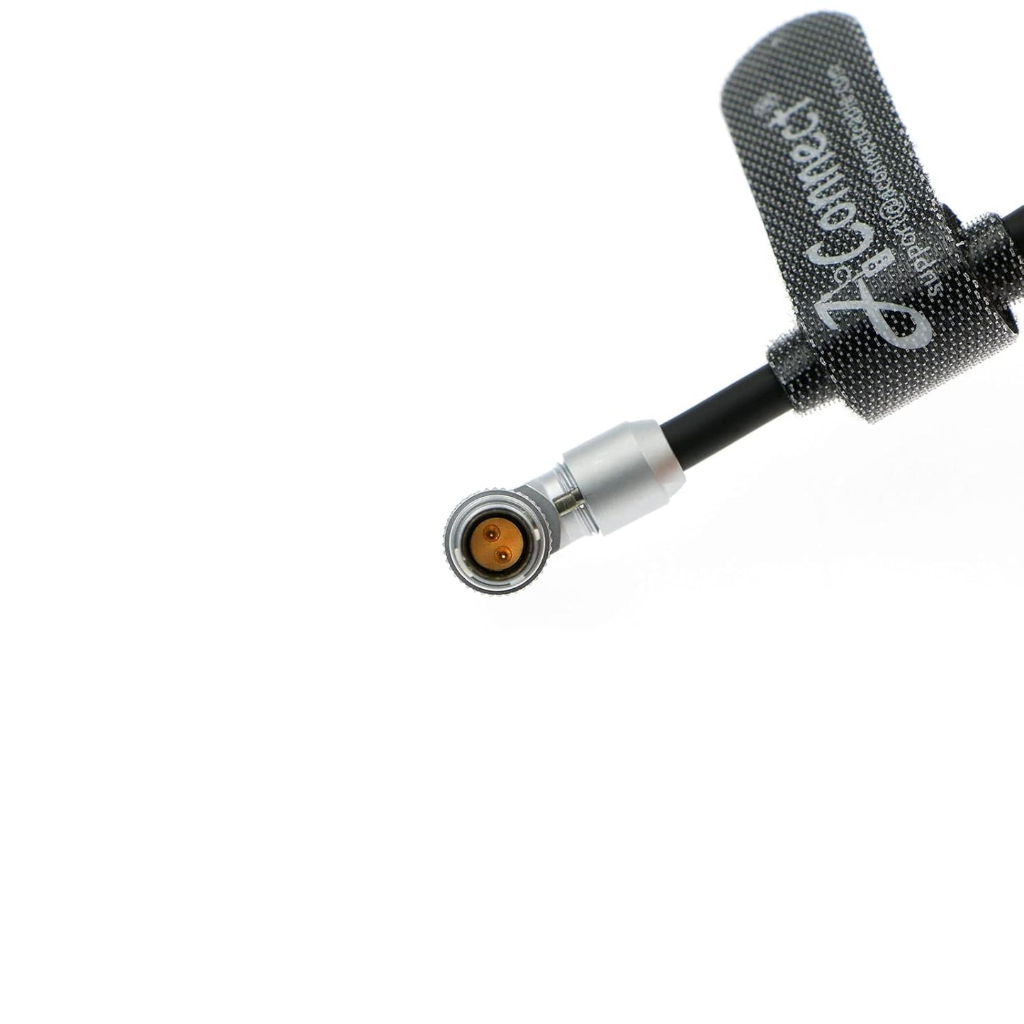 Power Cable for Red-Komodo Rotatable 2 Pin Male to Adjustable Right Angle 2 Pin Male Power Cord for Teradek SmallHD Monitor, 15cm/5.9inches