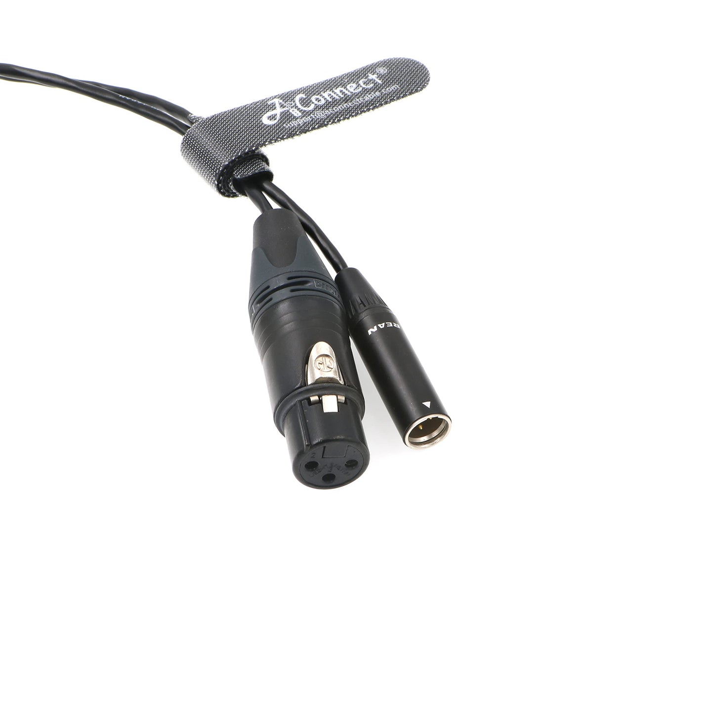 XLR-Cable-TA3F Original 3 Pin Mini XLR Female to 3 Pin XLR Male Cord for Sound Devices 744T Mixer Rode-X 30CM