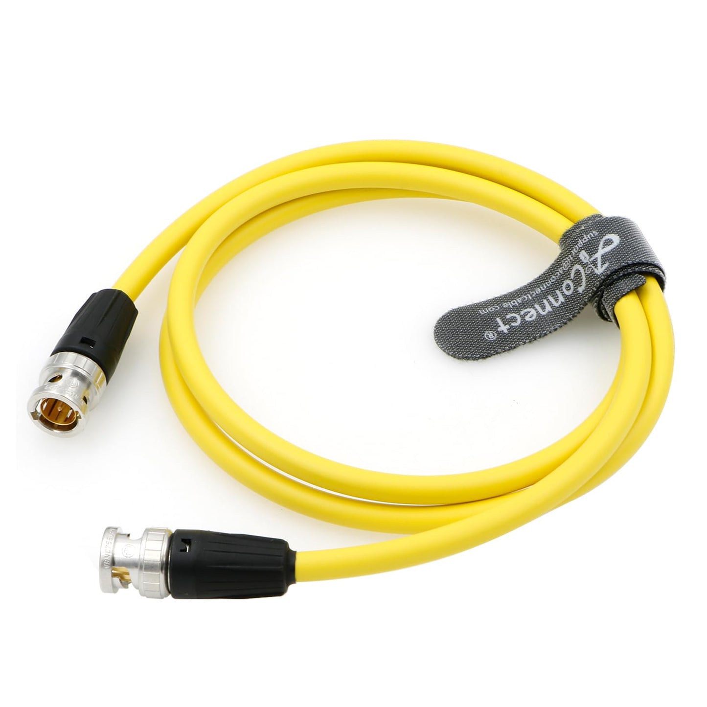 12G HD BNC SDI BNC Cable Orignial Neutrik BNC Male to Male 75 Ohm Coaxial Cable for 4K Video Camera (Black 1M)