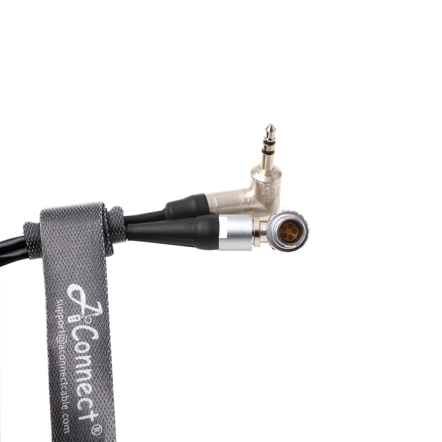 Timecode-Cable for Tentacle-Sync Sound-Devices Timecode Send from 3.5mm TRS to Right Angle 0B 5 Pin Male 50CM|20in