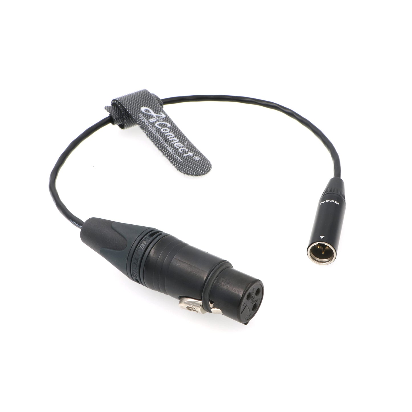 XLR-Cable-TA3F Original 3 Pin Mini XLR Female to 3 Pin XLR Male Cord for Sound Devices 744T Mixer Rode-X 30CM