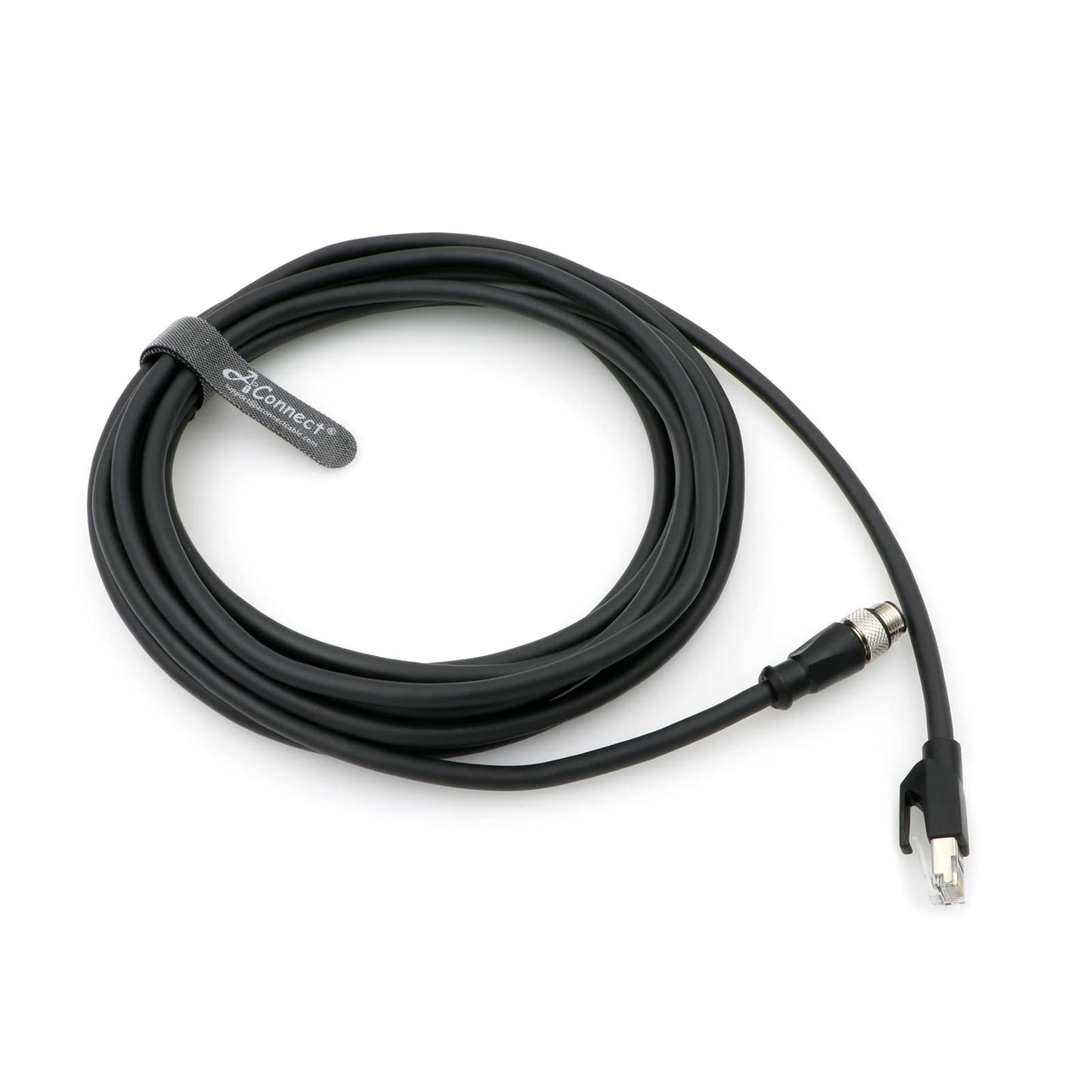 M12-A-Code-RJ45-Ethernet-Cable for Cognex DM300 M12 8-Pin A-Code Male to RJ45 for Industrial Camera 3.3Ft/1M