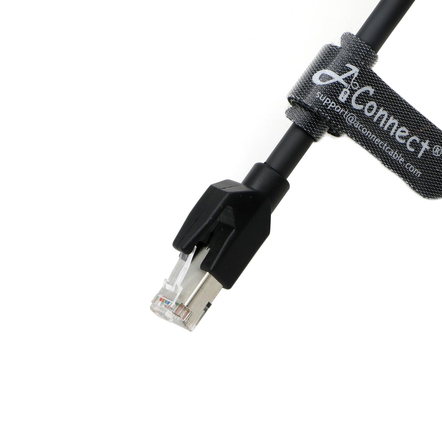 GigE Gigabit Ethernet Cable with RJ45 Horizontal Locking Screws Cat6 Cable for Industrial Cameras 5M