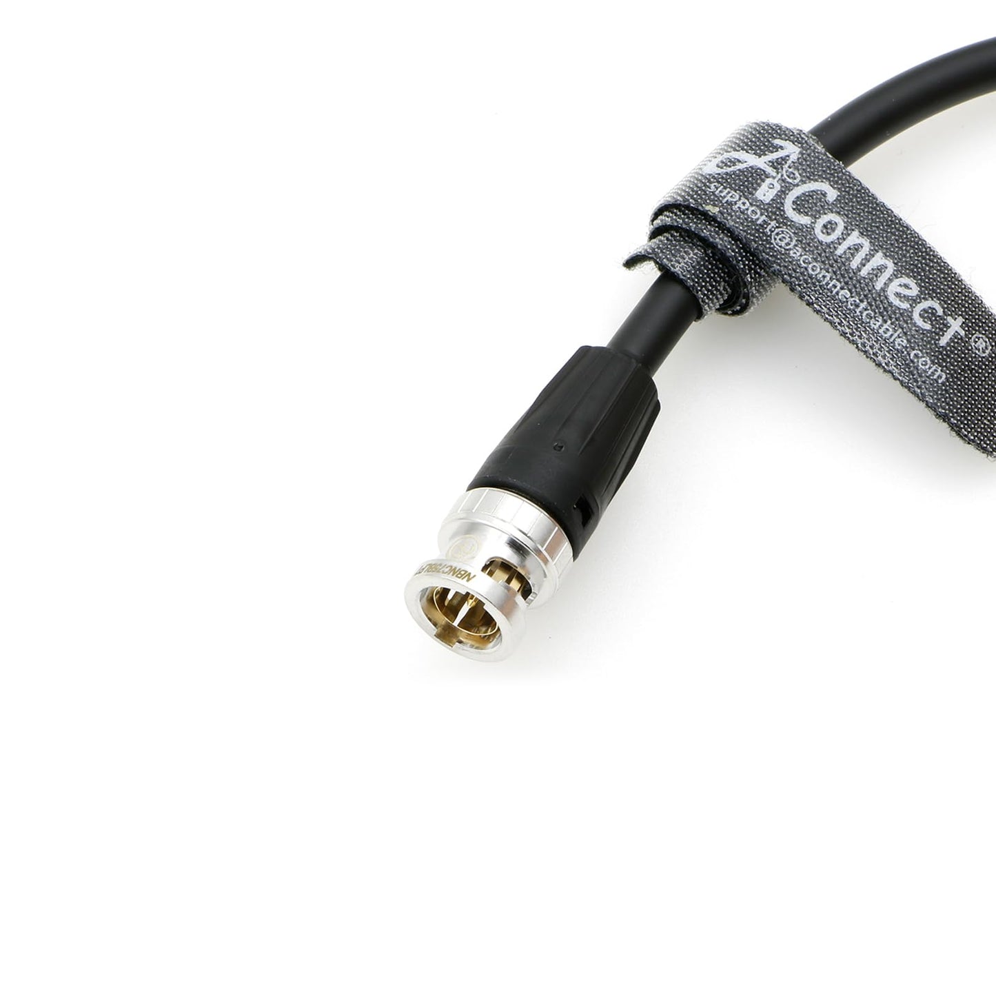12G HD BNC SDI BNC Cable Orignial Neutrik BNC Male to Male 75 Ohm Coaxial Cable for 4K Video Camera (Black 1M)