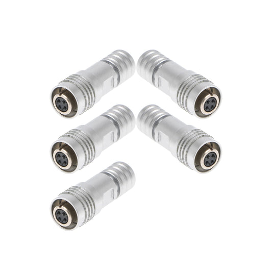 4-Pin-Female for Z-CAM Push-Pull Aviation-Connector for ZCAM-E2-S6| E2-F6| E2-F8 Camera Waterproof AConnect 3pcs