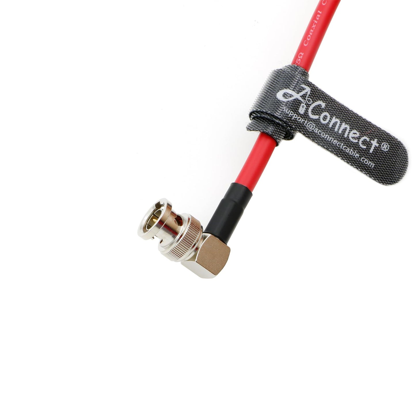 12G HD BNC SDI BNC Cable Right Angle Orignial Neutrik BNC Male to Male 75 Ohm Coaxial Cable for 4K Video Camera (Blue 1M)