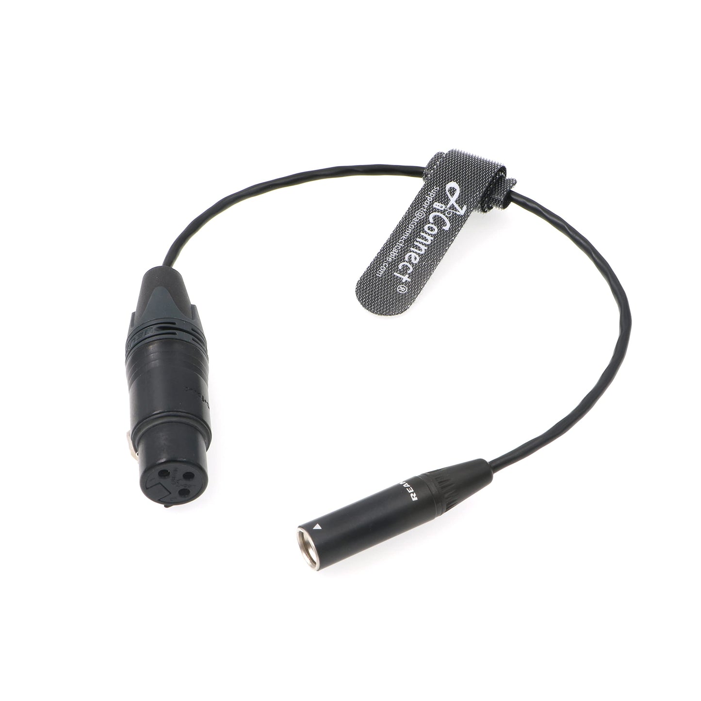 XLR-Cable-TA3F Original 3 Pin Mini XLR Female to 3 Pin XLR Male Cord for Sound Devices 744T Mixer Rode-X 30CM