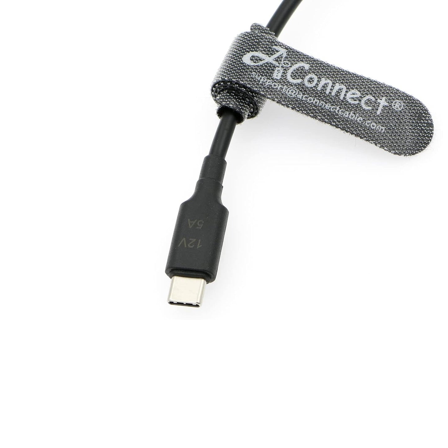 12V USB-C to Hirose 4 Pin Male Power Cable Type-C PD Cable for Sound Devices 688 644 633 ZAXCOM Zoom F4 F8, 60CM/24Inches